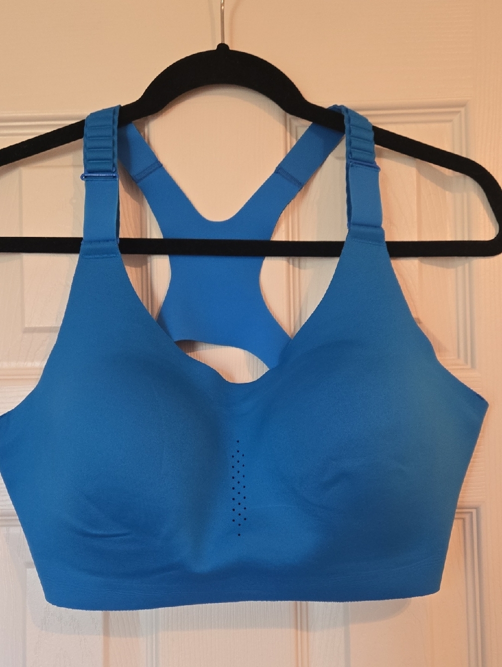 Brooks Blue Racerback Support Sports Bra